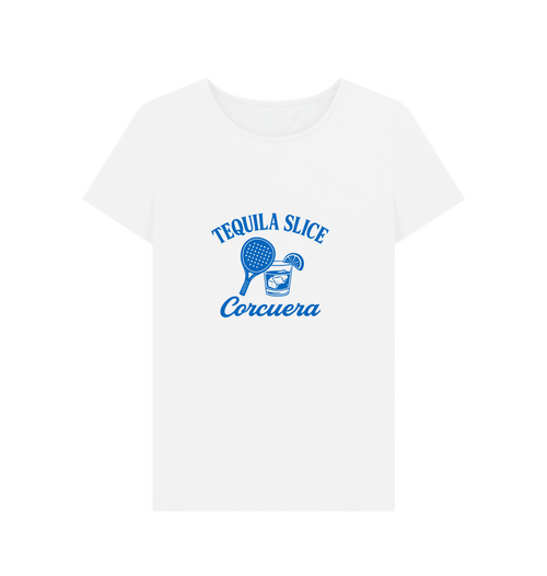 Tequila Slice Women’s Padel T-Shirt - Organic Cotton, Limited Edition