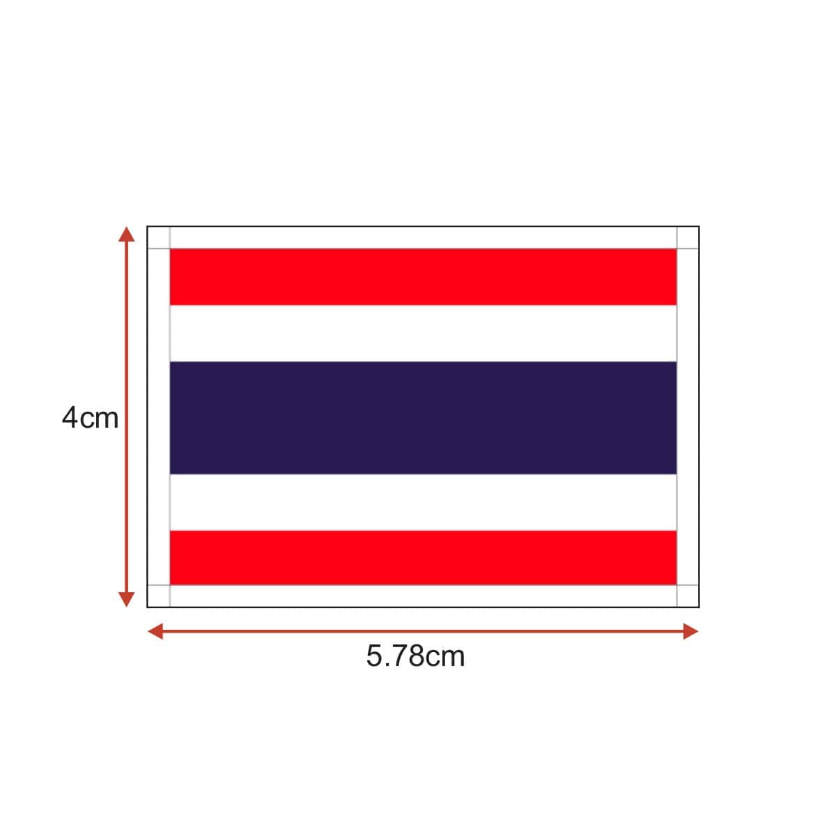 Country Flag Patches | Embroidered Hook and Loop by CERBERUS Strength
