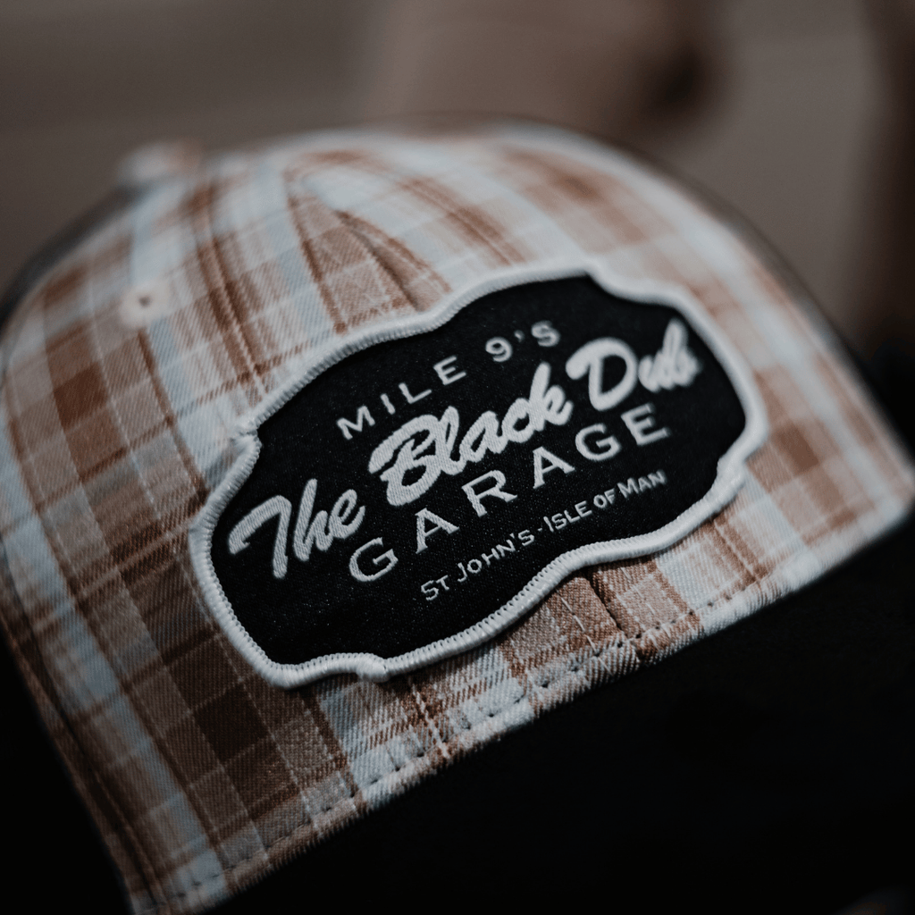 Uggly and Co Tartan Garage Trucker Hat – Suede Peak Vintage Cap