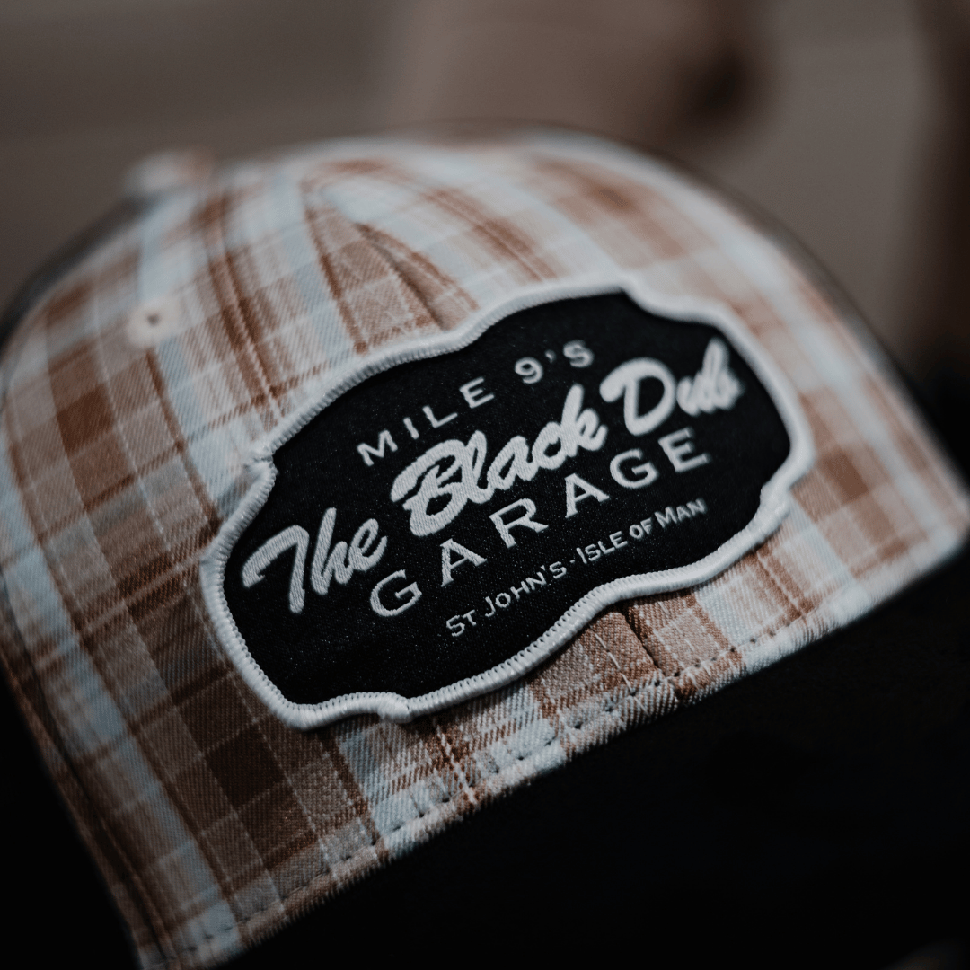 Uggly and Co Tartan Garage Trucker Hat – Suede Peak Vintage Cap