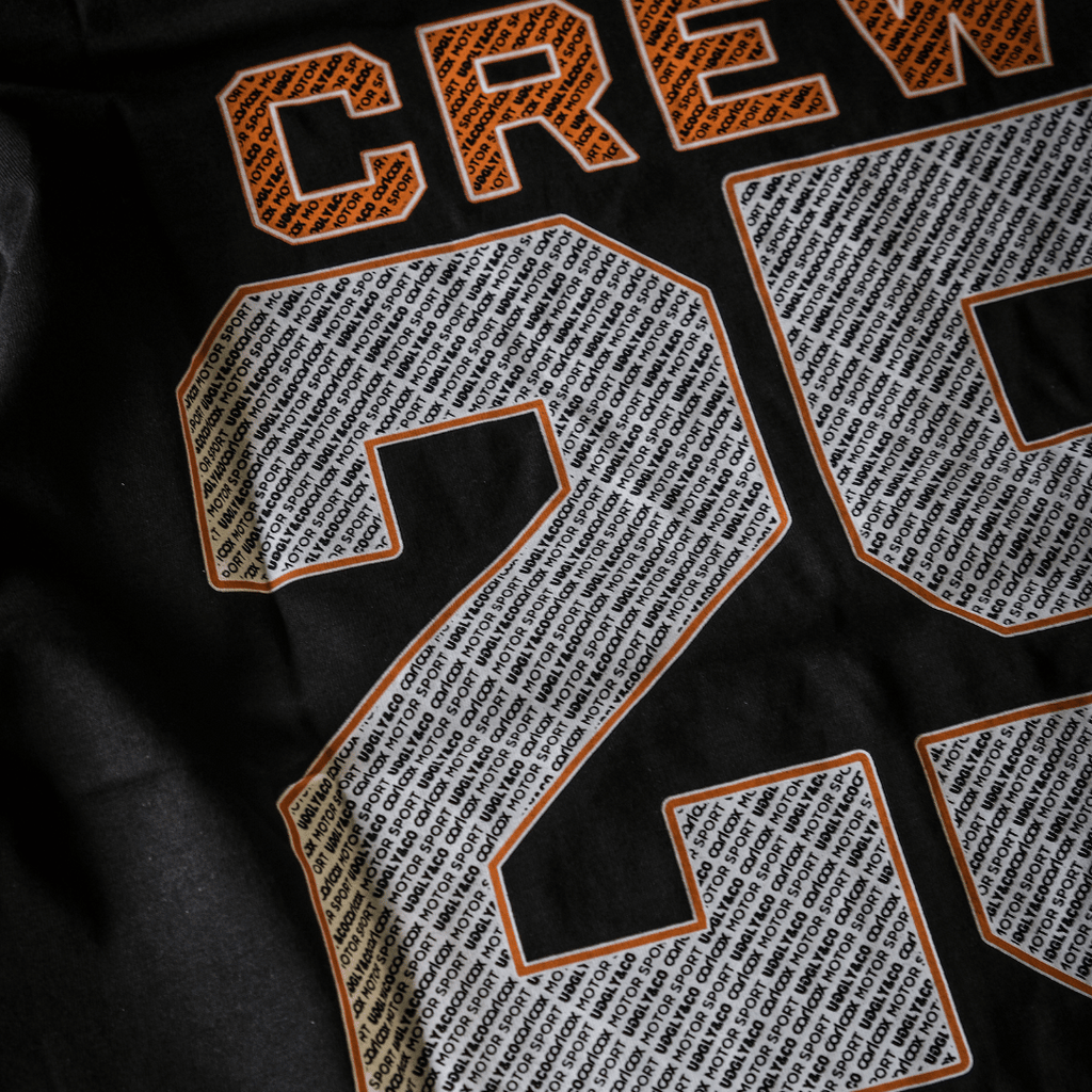 Uggly and Co Black Dub 2025 Crew Tee – Heavyweight Cotton T-Shirt