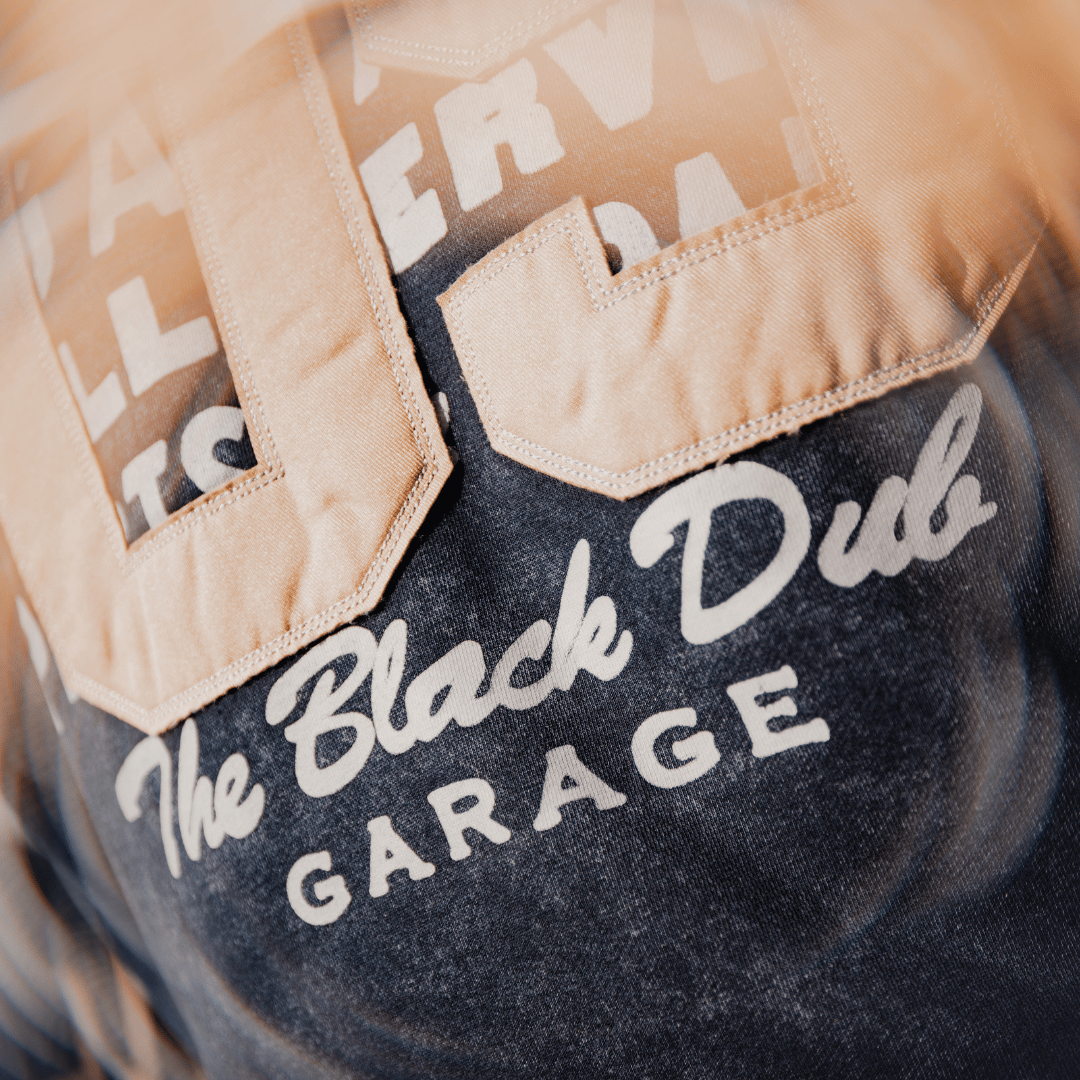Uggly and Co Navy Acid Wash '09' Hoodie – Heavyweight Vintage Raglan