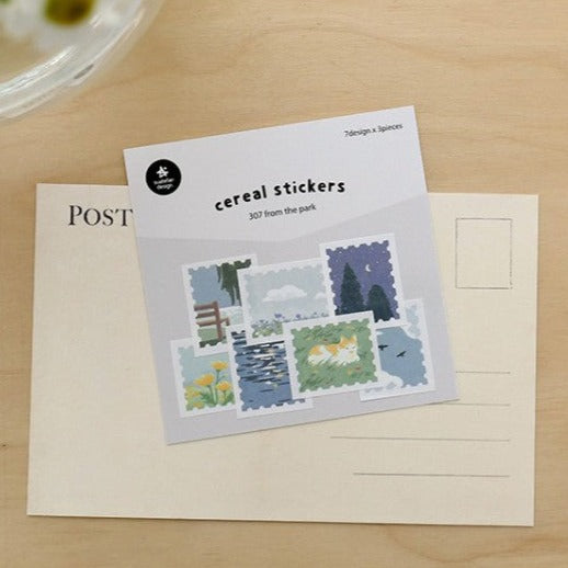Suatelier From the Park Decorative Floral Stickers for Scrapbooking