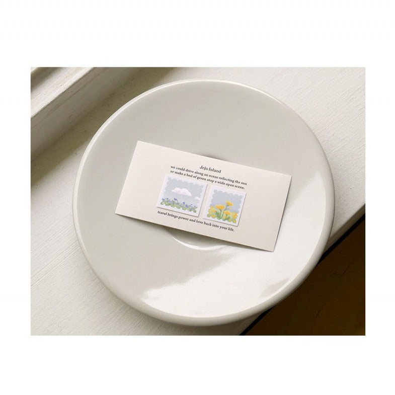 Suatelier From the Park Decorative Floral Stickers for Scrapbooking