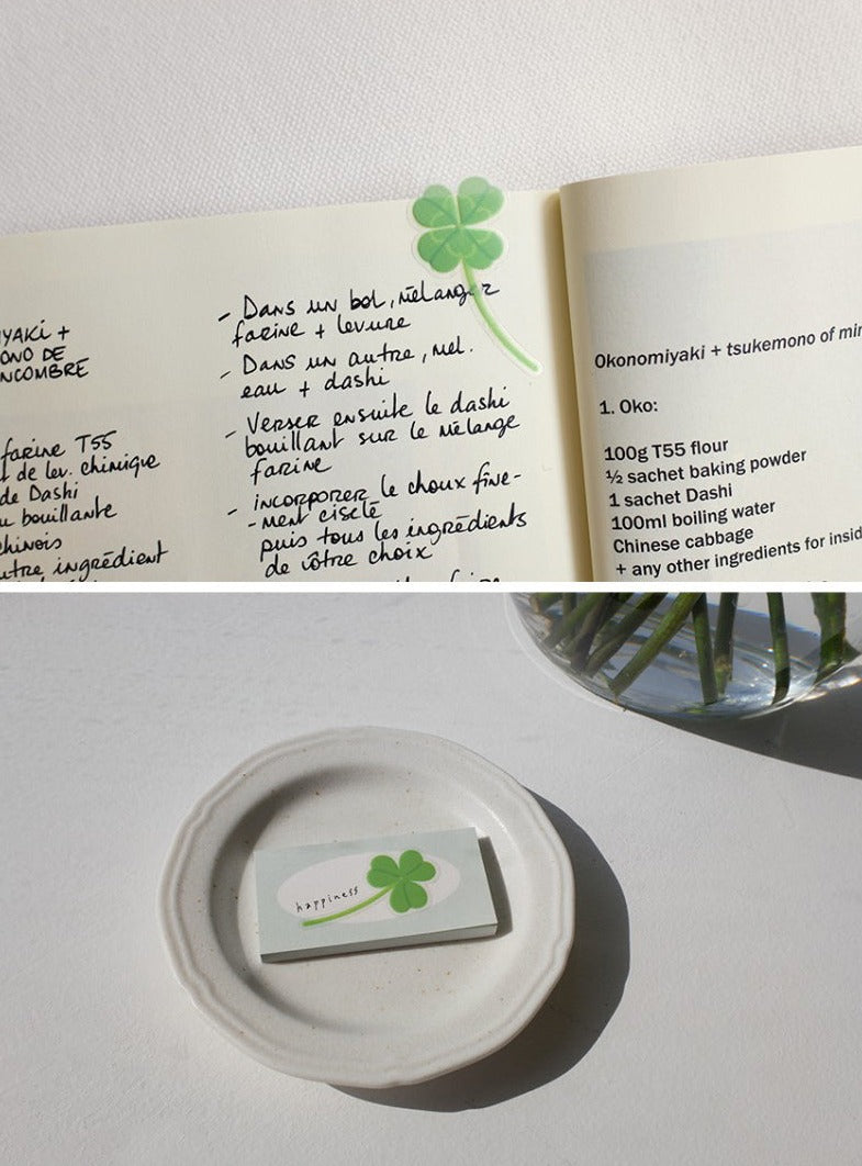 Suatelier Clover Paper Decals – LuLuFun Studio Journaling Stickers