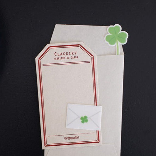 Suatelier Clover Paper Decals – LuLuFun Studio Journaling Stickers