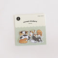 LuLuFun Studio Cat Decorative Paper Stickers - 21 Piece Planner Decals