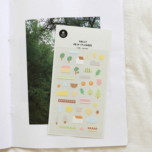 Suatelier Murmur Decorative Stickers for Journaling by LuLuFun Studio