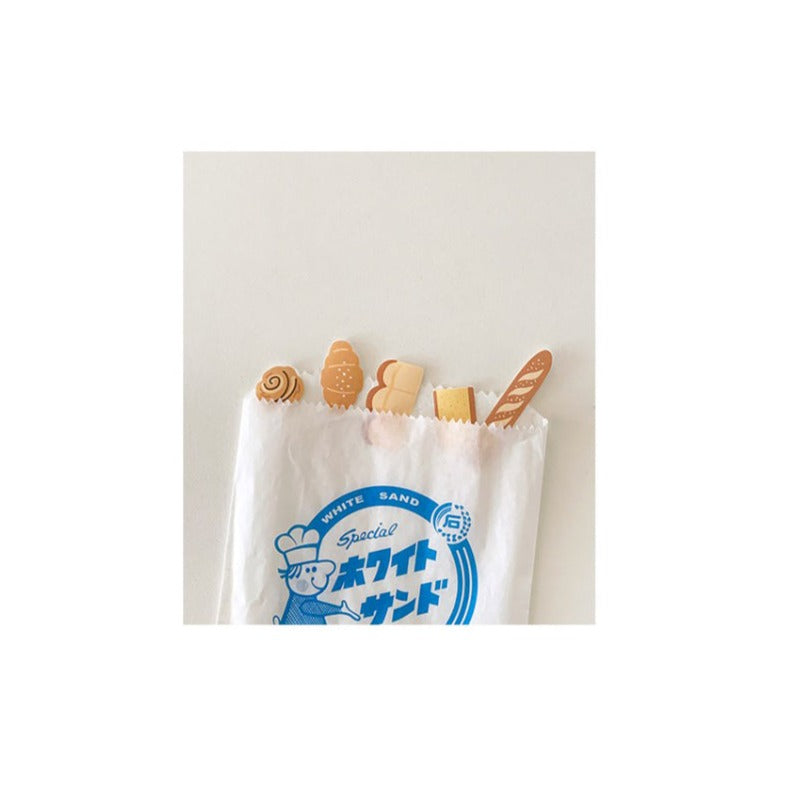Suatelier Bakery Decorative Paper Stickers - 21 Piece Stationery Set