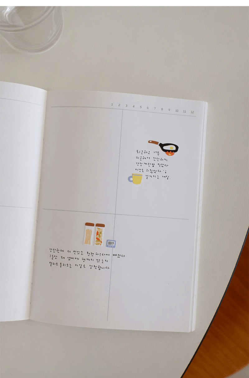Suatelier My Kitchen Decorative Stickers for Journaling by LuLuFun Studio