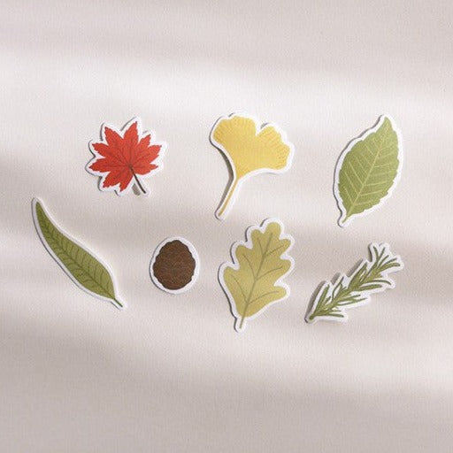 Suatelier Leaves Decorative Paper Stickers for Journaling and Scrapbooking