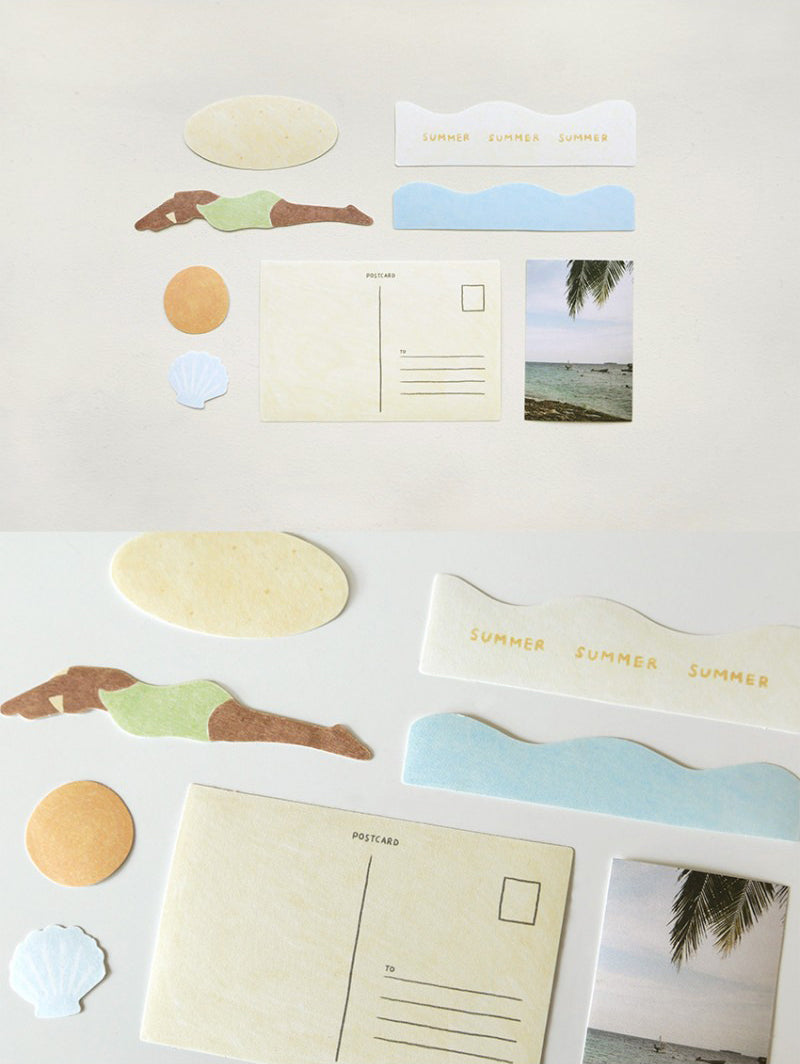 Suatelier On Point Cebu Paper Stickers for Journaling - 8 Pieces