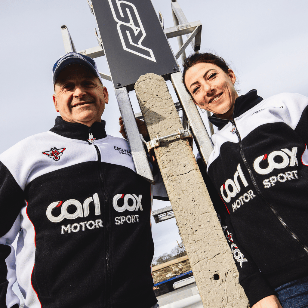 Uggly & Co Carl Cox Motorsport Track Jacket | Vintage Fleece Racing Gear