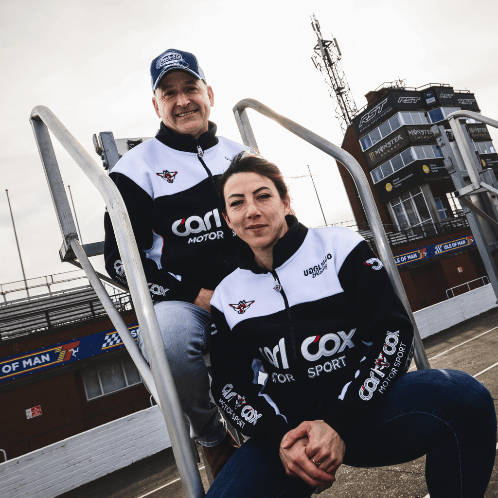 Uggly & Co Carl Cox Motorsport Track Jacket | Vintage Fleece Racing Gear