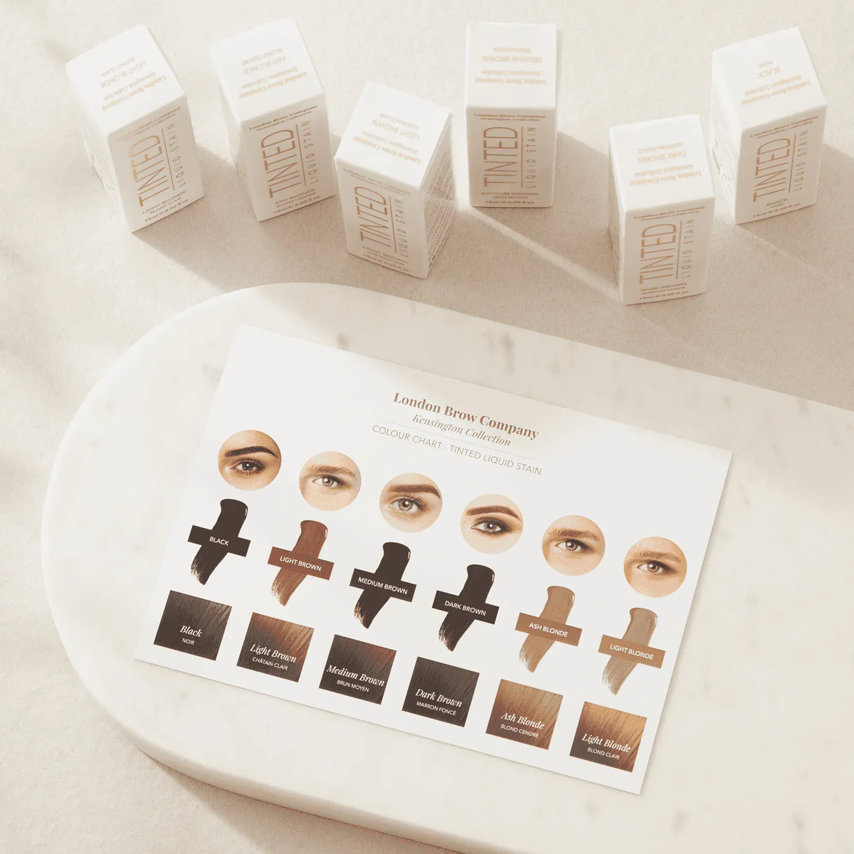 The London Brow Company Tinted Liquid Brow Stain - Professional 15ml
