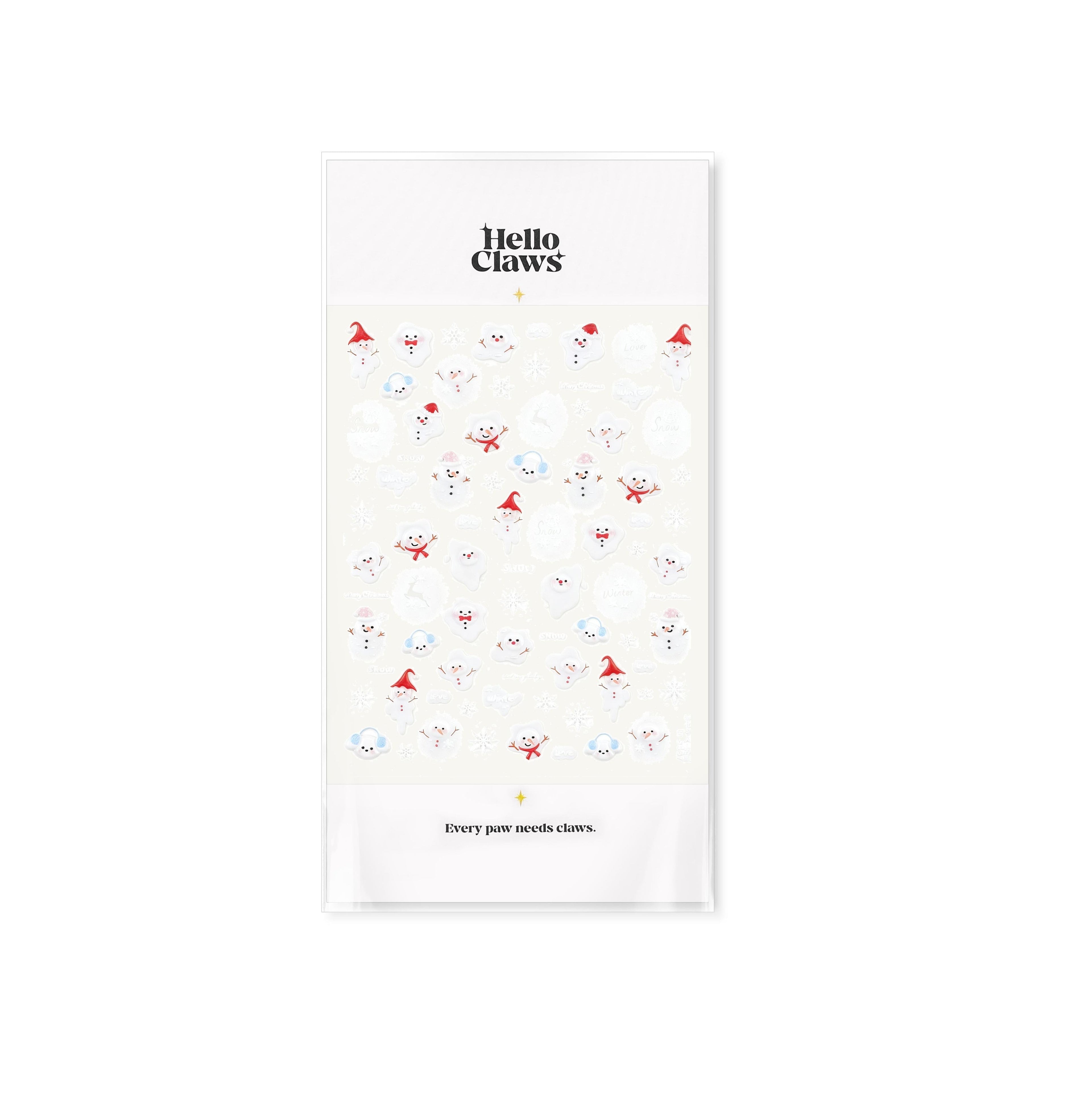 LuLuFun Studio Snow Nail Deco Stickers – Ultra-Thin DIY Manicure Decals