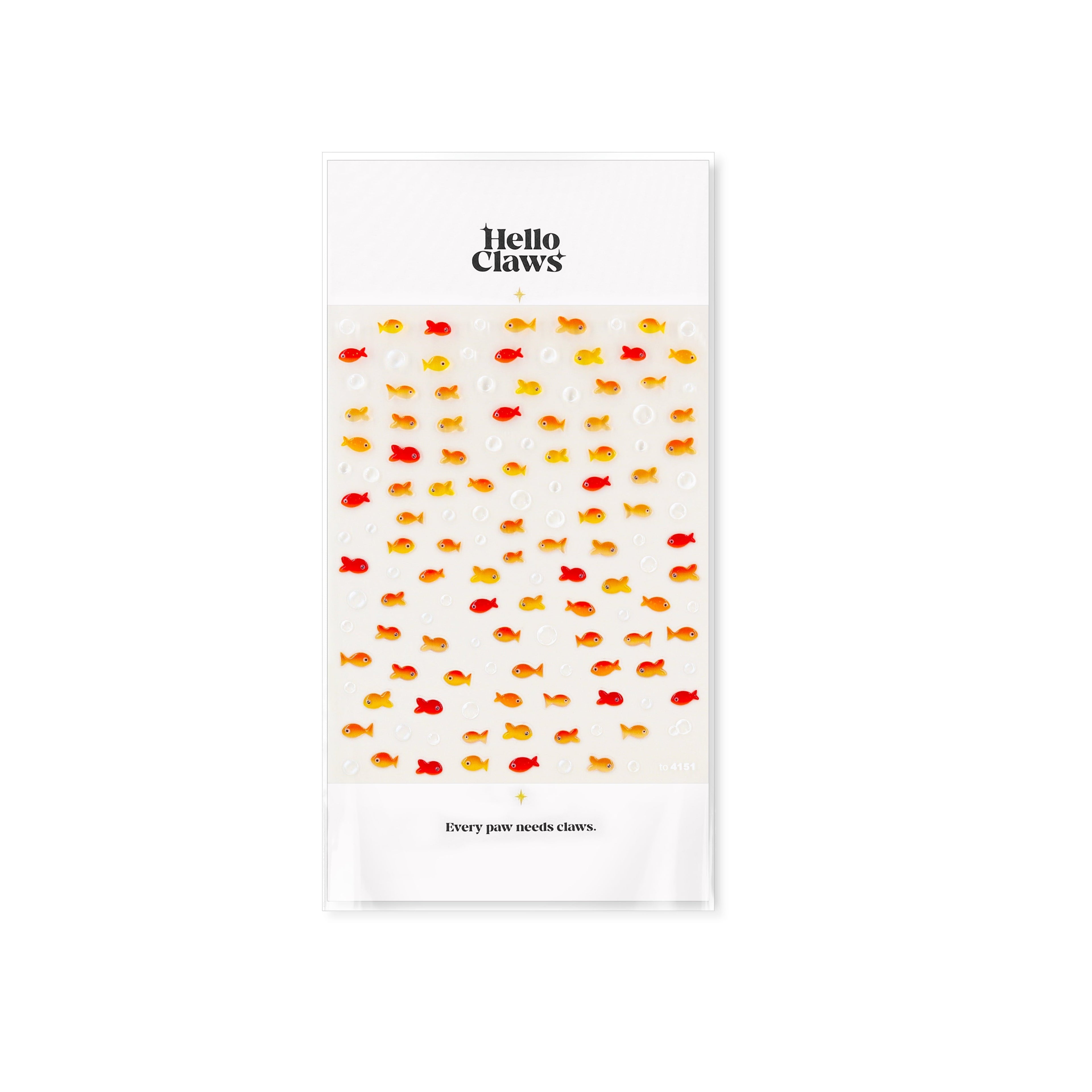 LuLuFun Studio Jellyfish Nail Deco Stickers – Ultra-Thin DIY Nail Art