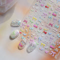 LuLuFun Studio Bowknot Nail Deco Stickers – Ultra-Thin DIY Nail Art
