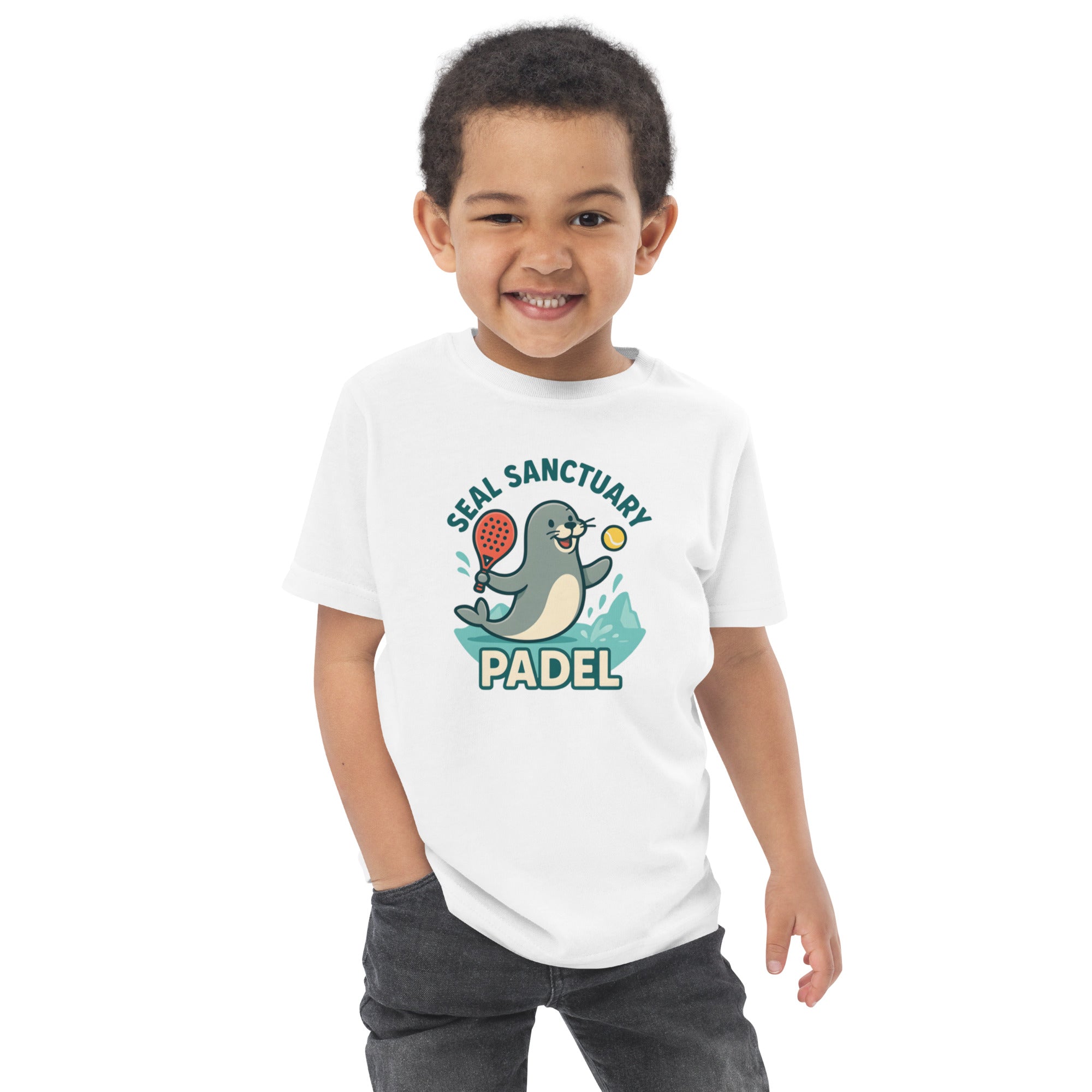 Seal Padel Toddler jersey t-shirt