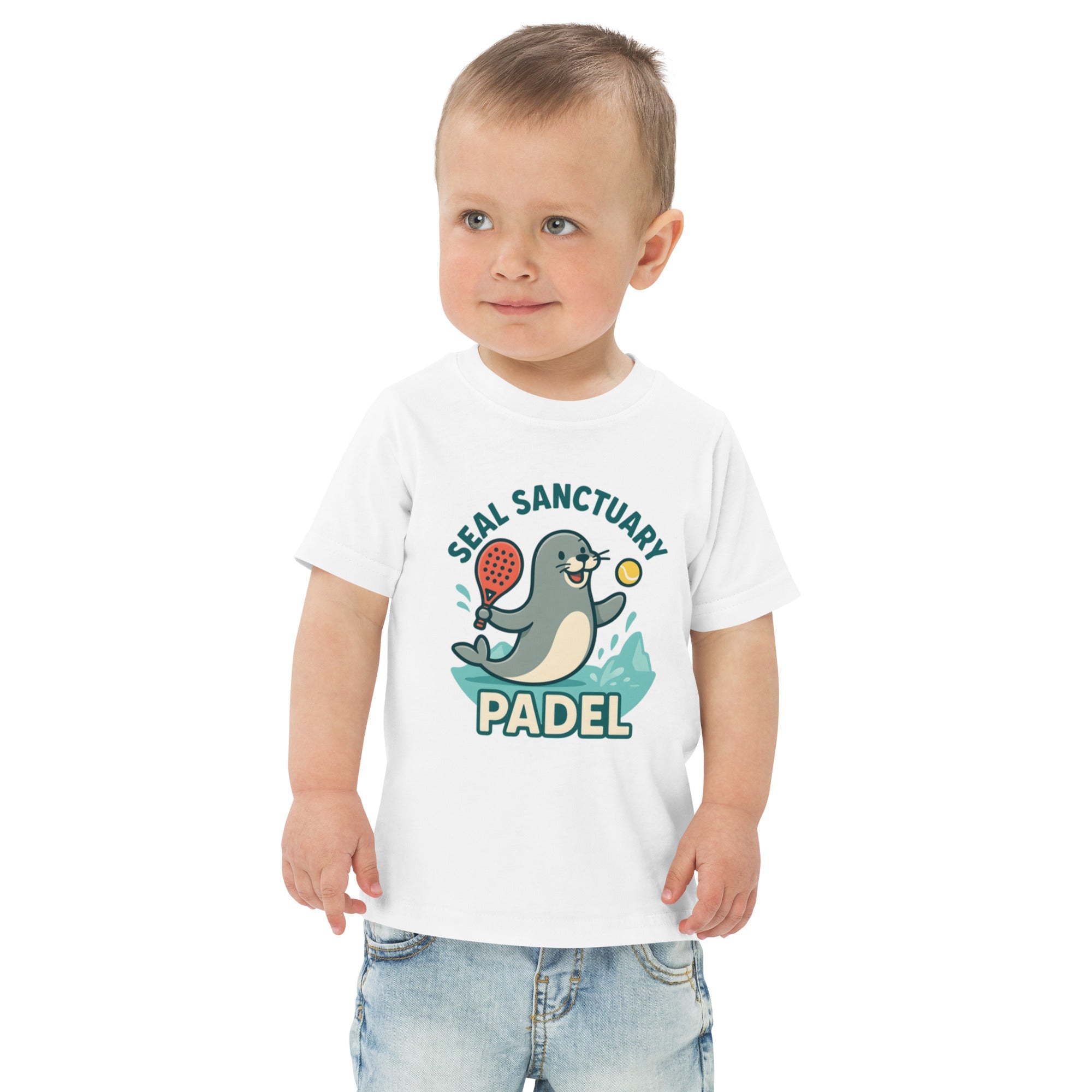 Seal Padel Toddler jersey t-shirt