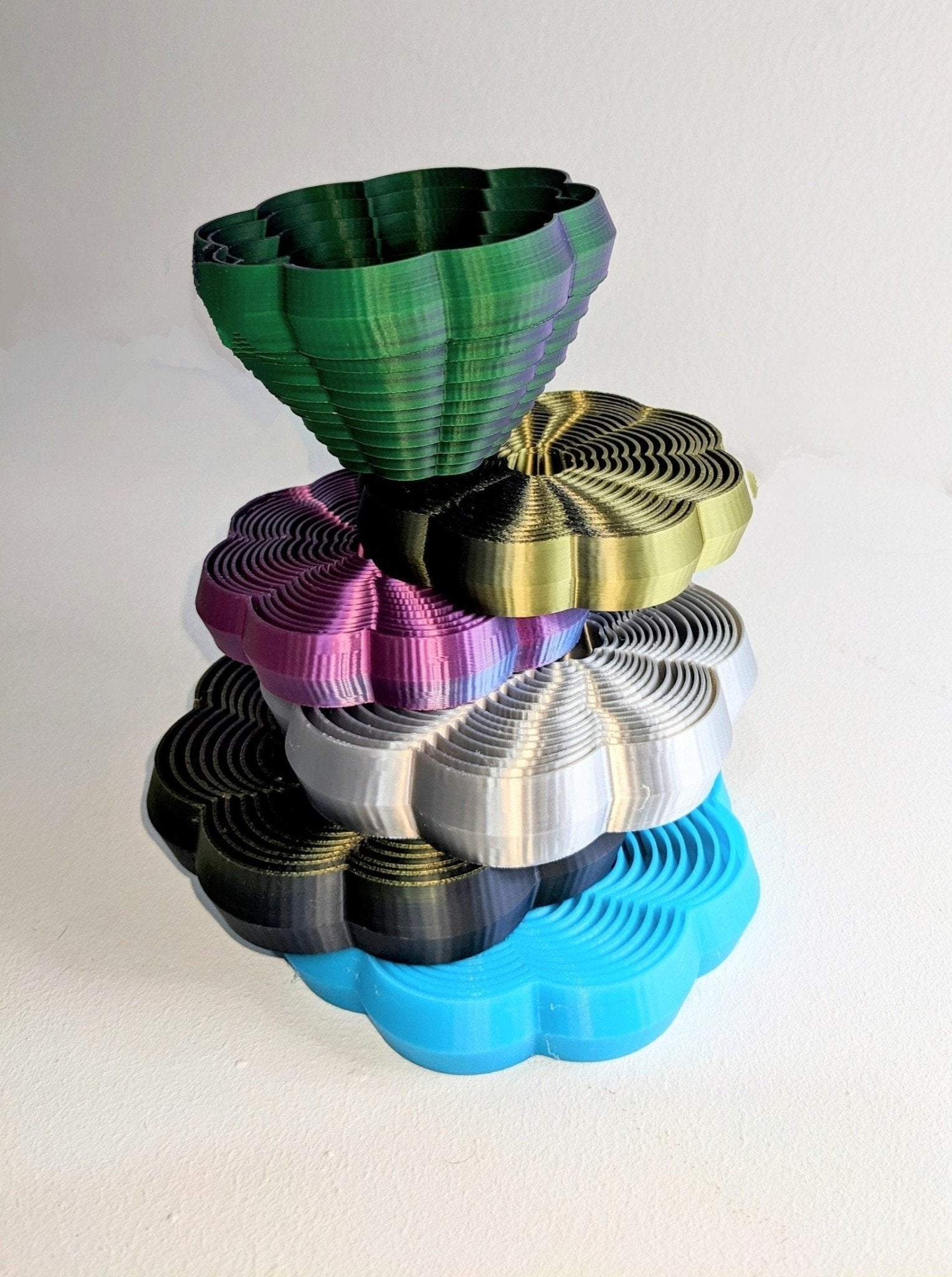 Chaddyverse Tornado Fidget Toy – 3D Printed Eco PLA Sensory Desk Gadget