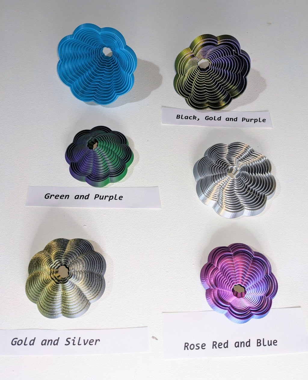 Chaddyverse Tornado Fidget Toy – 3D Printed Eco PLA Sensory Desk Gadget