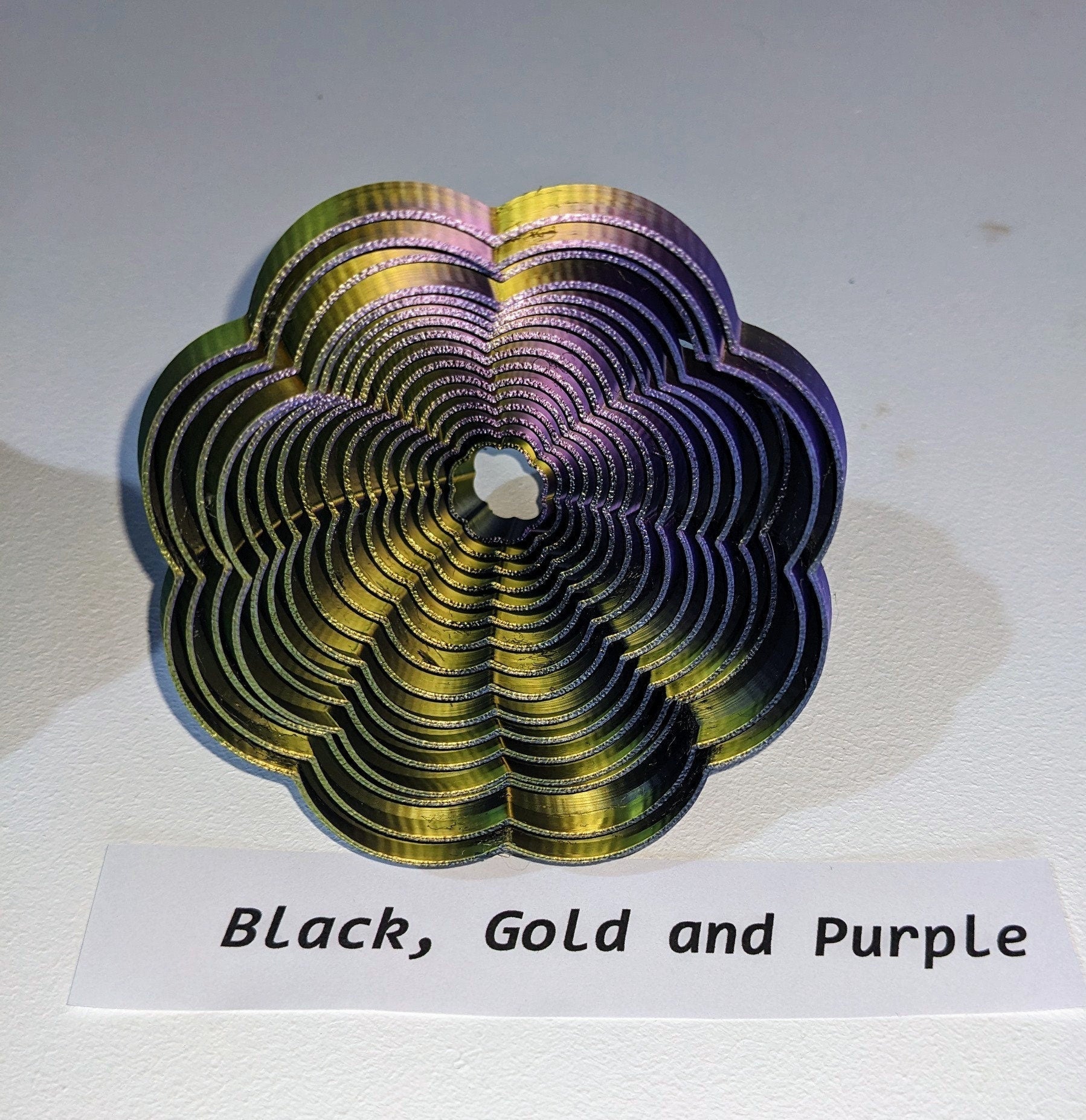 Chaddyverse Tornado Fidget Toy – 3D Printed Eco PLA Sensory Desk Gadget