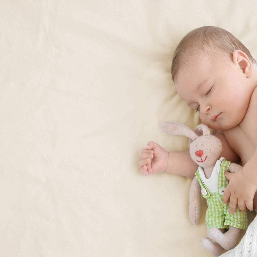 For Your Little One Travel Cot Fitted Sheet | 100% Cotton | 95x65cm