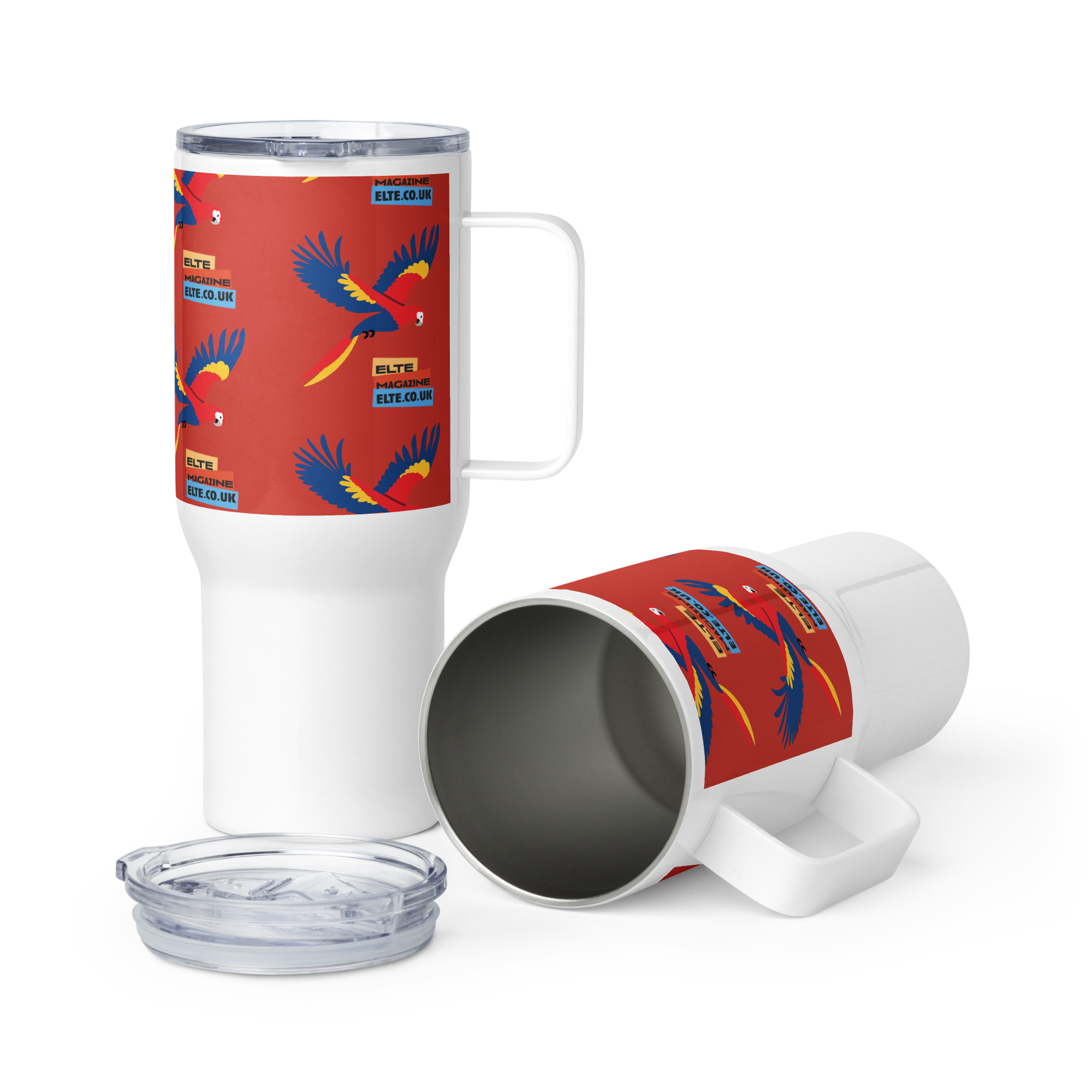 First Home Travel mug with a handle