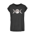 Kate's Clothing Triple Goddess Moon Phase Cotton Extended Shoulder Tee