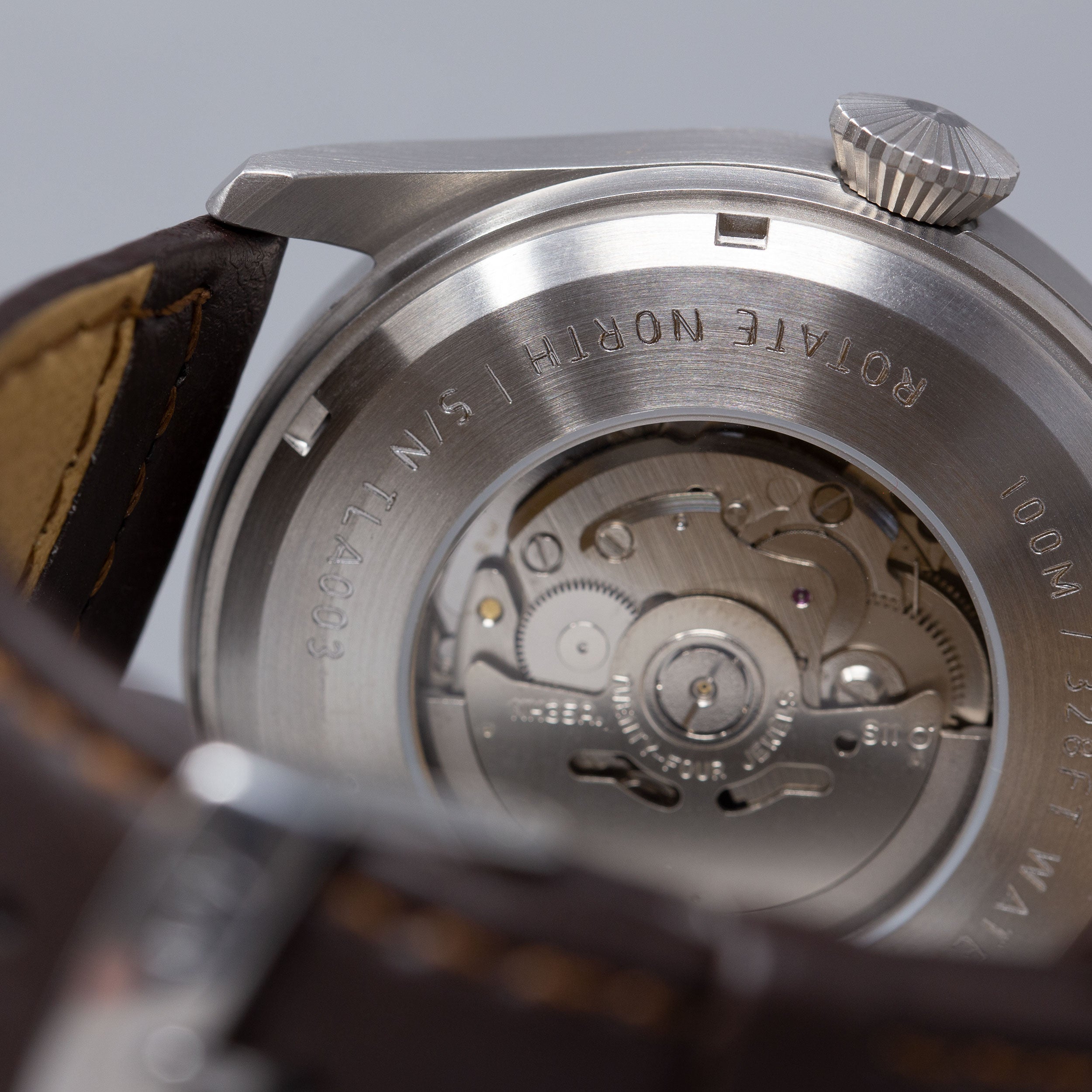 'Turbulence' Cat.1 Aviator's Watch (46mm) | Rook Black