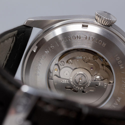 'Turbulence' Cat.2 Aviator's Watch (46mm) | Rook Black