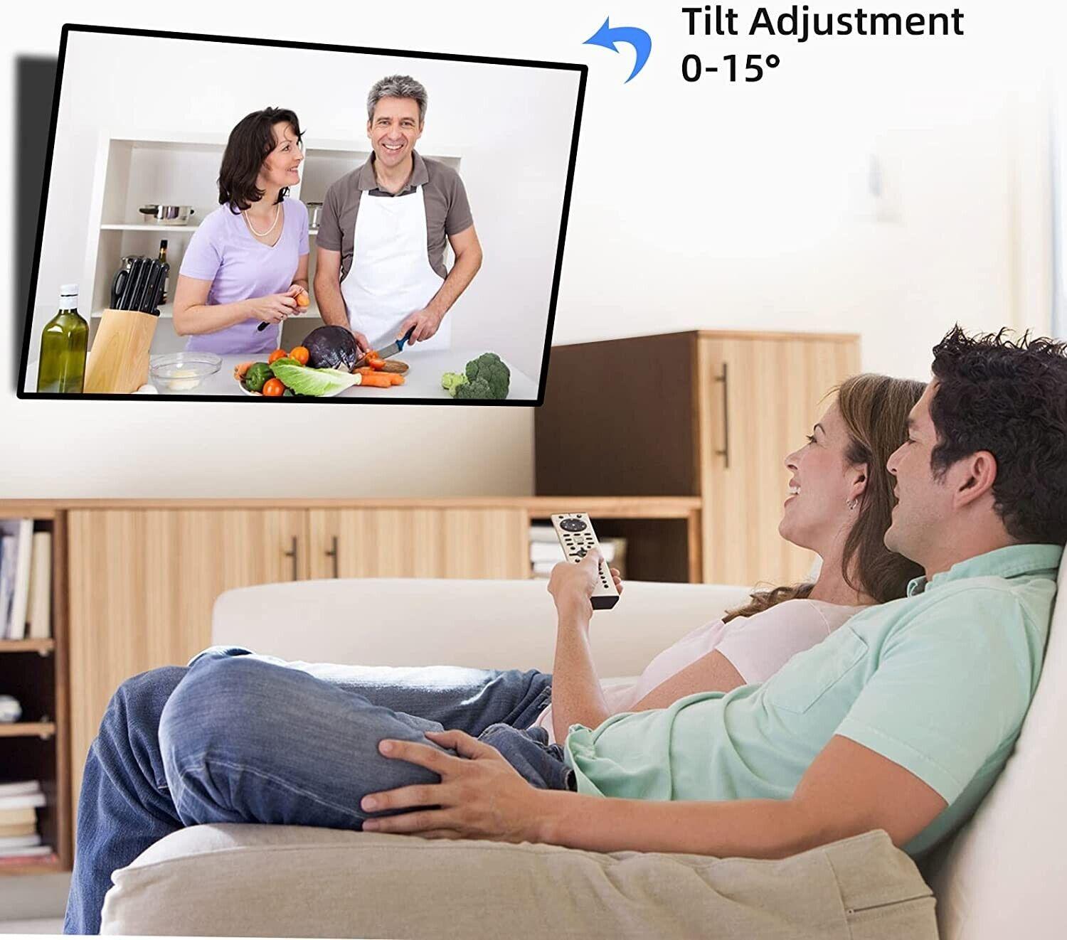 Suptek TV Wall Mount Bracket for 26-55 Inch LED LCD TVs | 15° Tilt