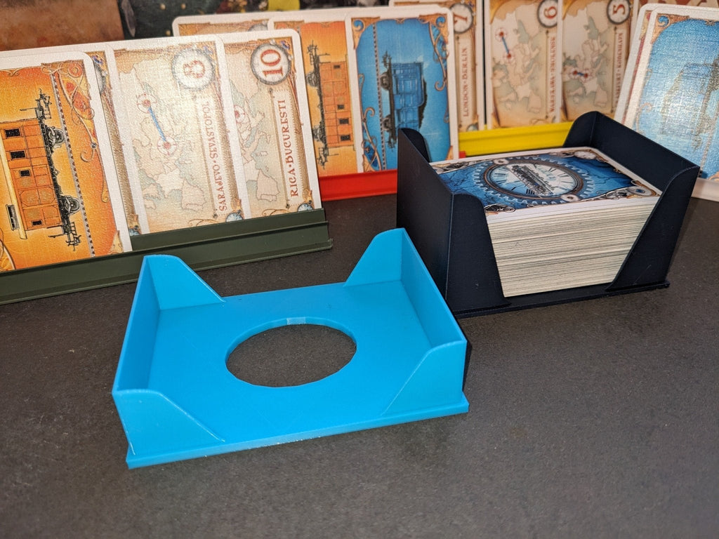 Chaddyverse Twin Deck Card Dispenser for Poker, UNO, MTG & Pokémon