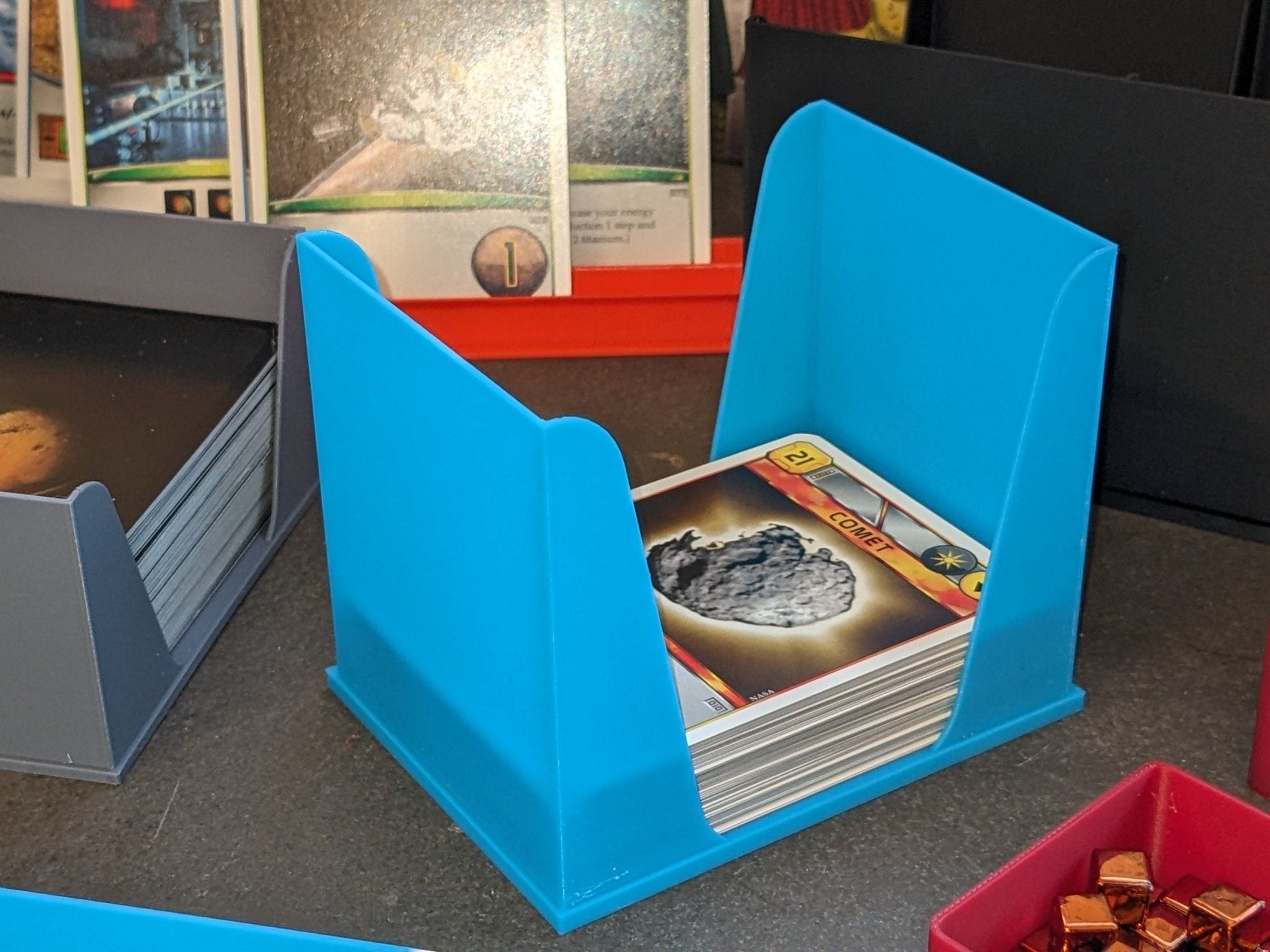 Chaddyverse Twin Deck Card Dispenser for Poker, UNO, MTG & Pokémon
