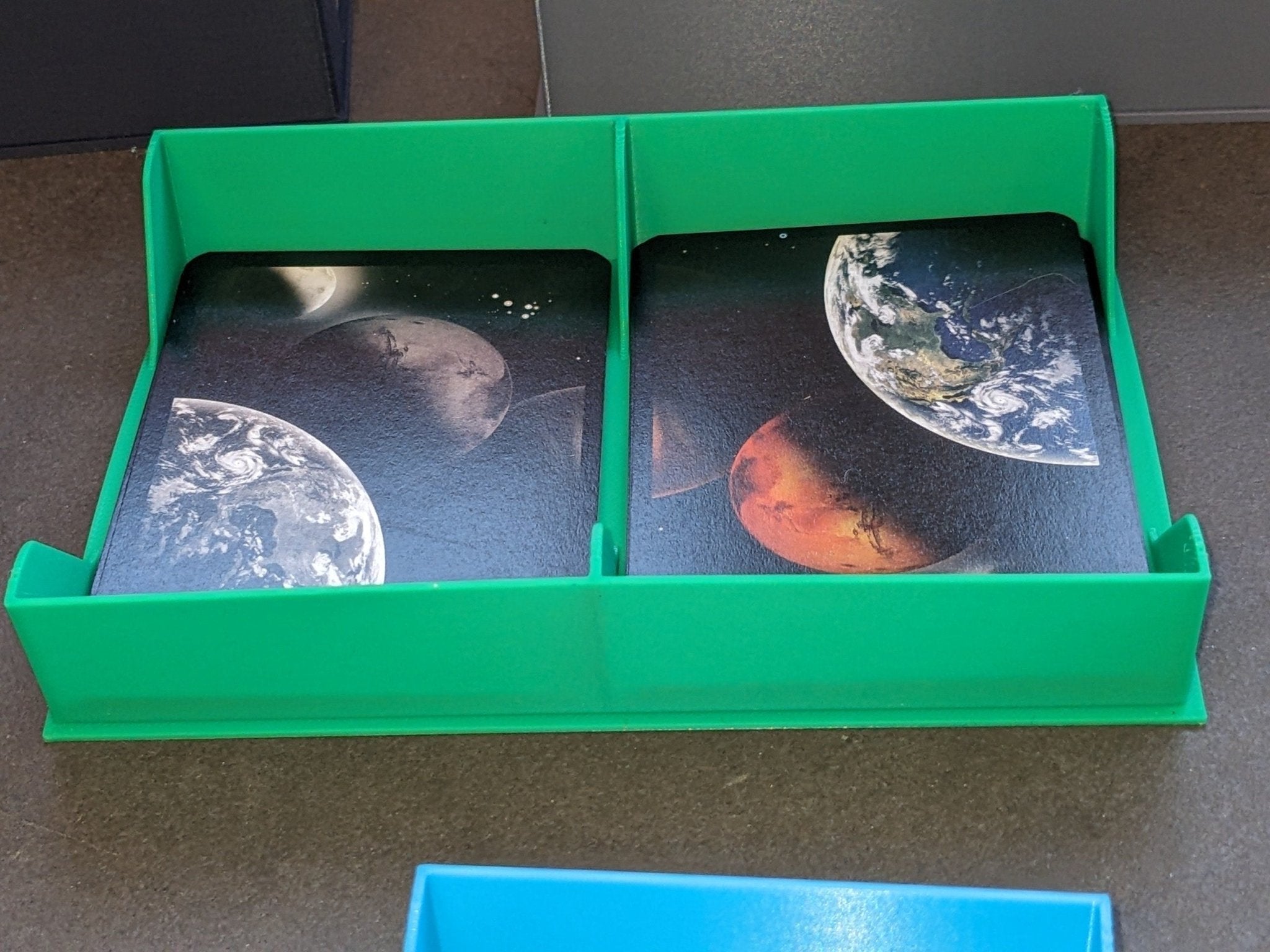 Chaddyverse Twin Deck Card Dispenser for Poker, UNO, MTG & Pokémon