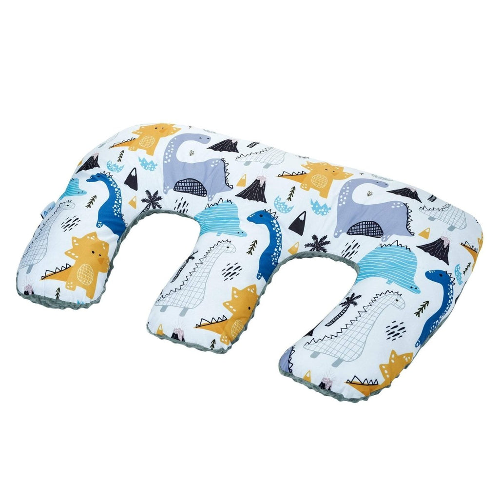 Twin Nursing Pillow | For Your Little One Tandem Feeding Support – Dino