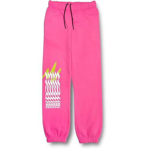 Twitch Unisex Fleece Jogger Sweatpants – Bright Pink – 2XL Size