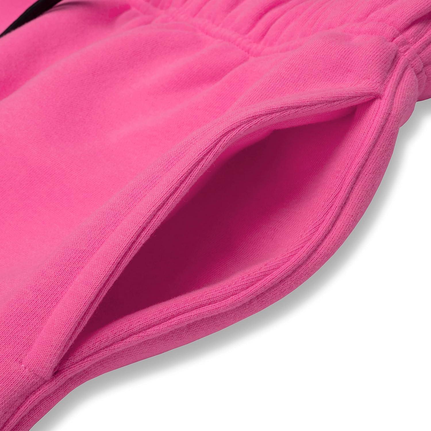 Twitch Unisex Fleece Jogger Sweatpants – Bright Pink – 2XL Size