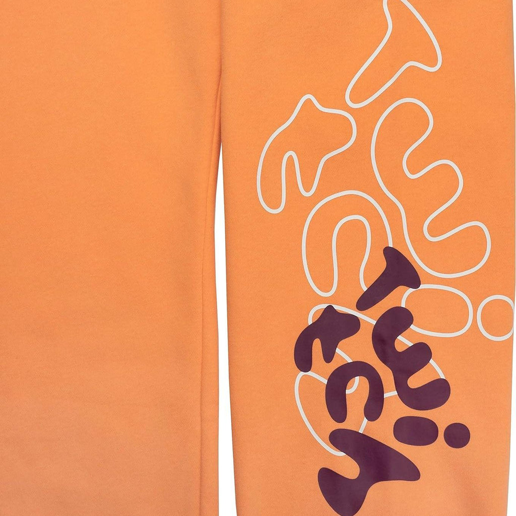 Twitch Official Fleece Jogger Sweatpants – Orange Unisex Regular Fit