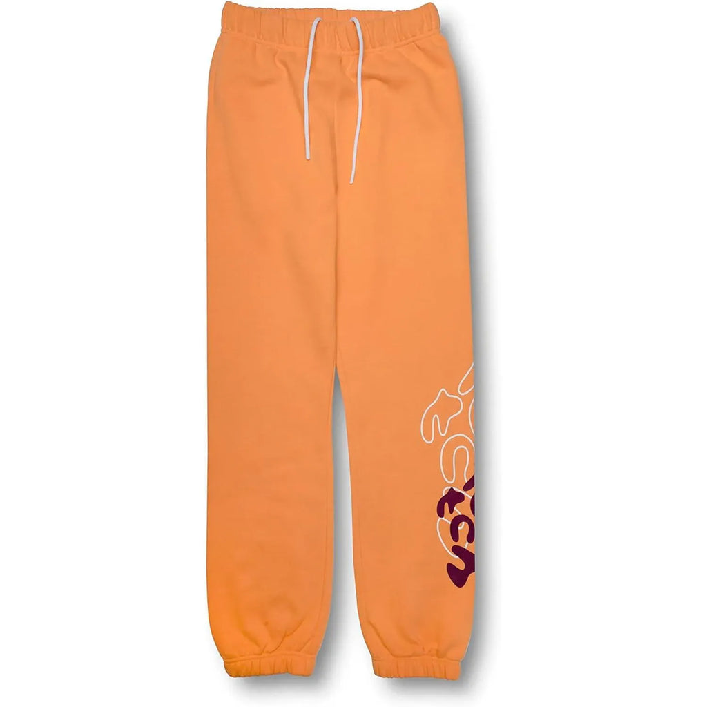 Twitch Official Fleece Jogger Sweatpants – Orange Unisex Regular Fit