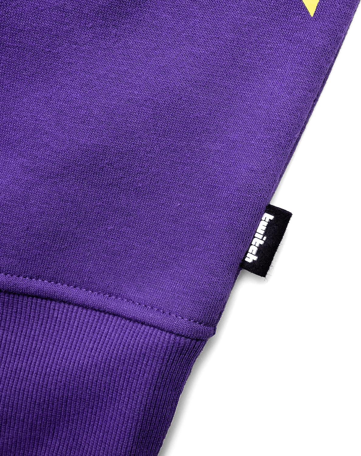 Twitch Official Graphic Hoodie – Purple Unisex Cotton Blend Sweatshirt