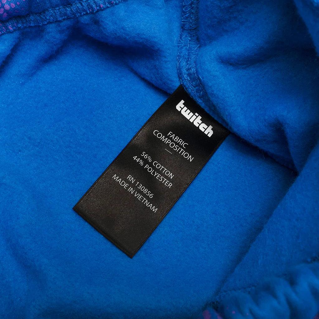 Twitch Unisex Lightweight Jogger Sweatpants – Blue Cotton Blend