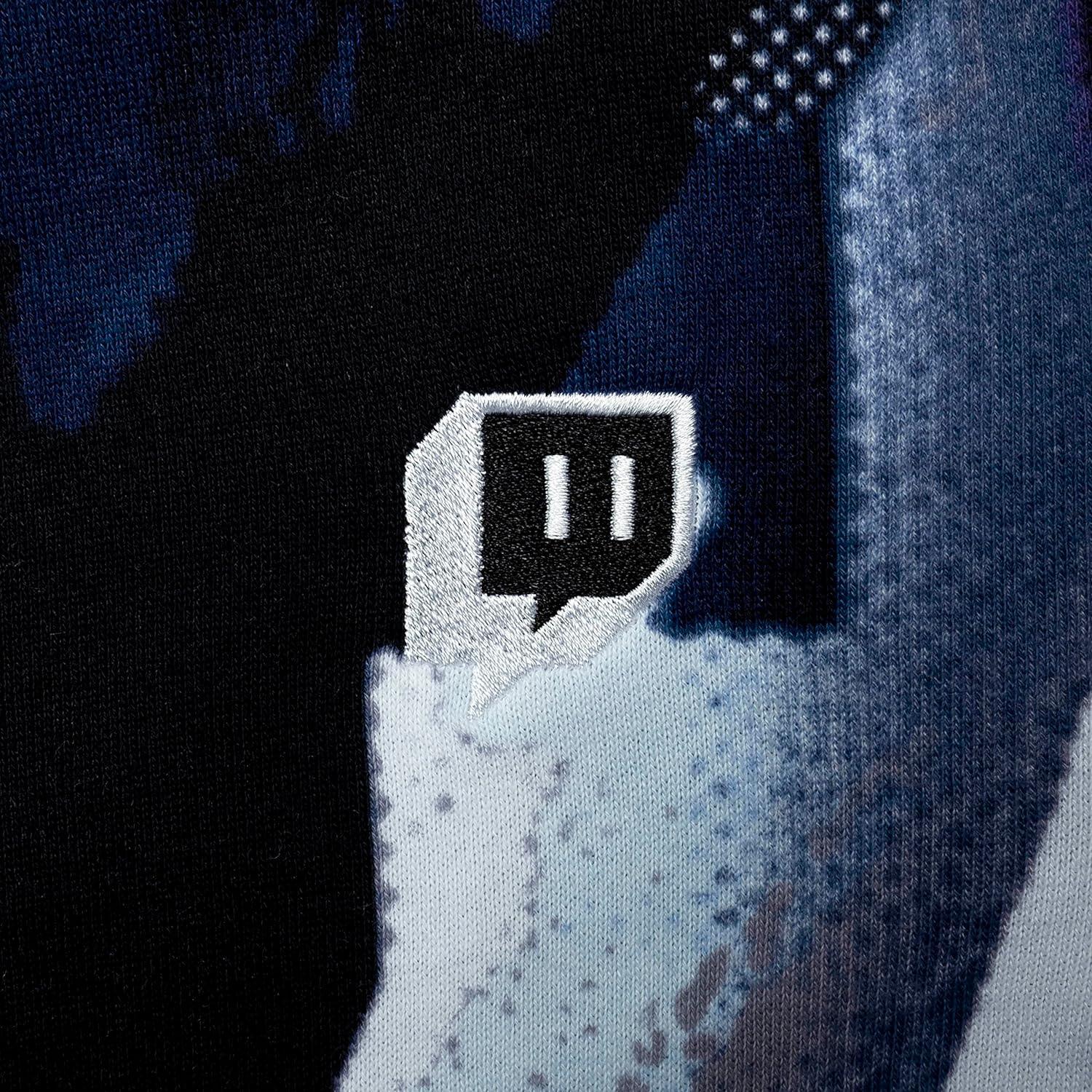 Twitch Official Multicolor Graphic Hoodie - Unisex Cotton Sweatshirt