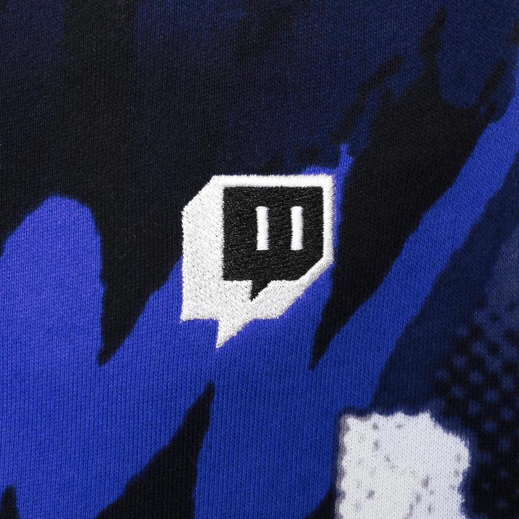Twitch Official Gaming Jogger Sweatpants – Black Cotton Blend – 2XL