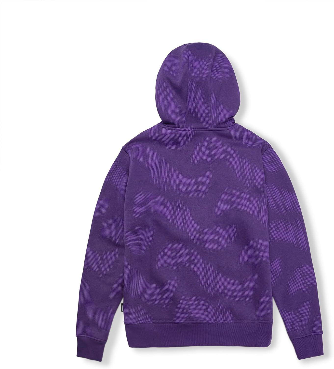Twitch Official Unisex Zip-Up Hoodie – Purple Cotton Blend Sweatshirt