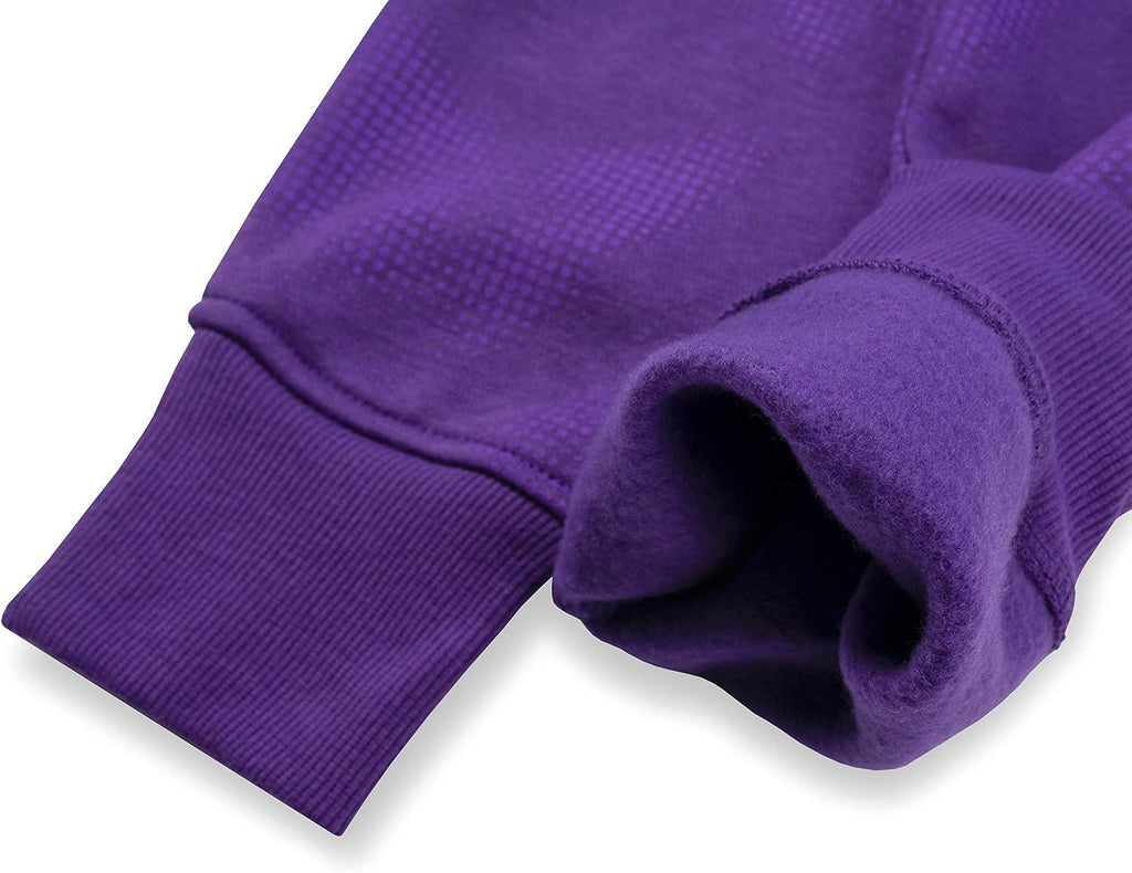 Twitch Official Unisex Zip-Up Hoodie – Purple Cotton Blend Sweatshirt
