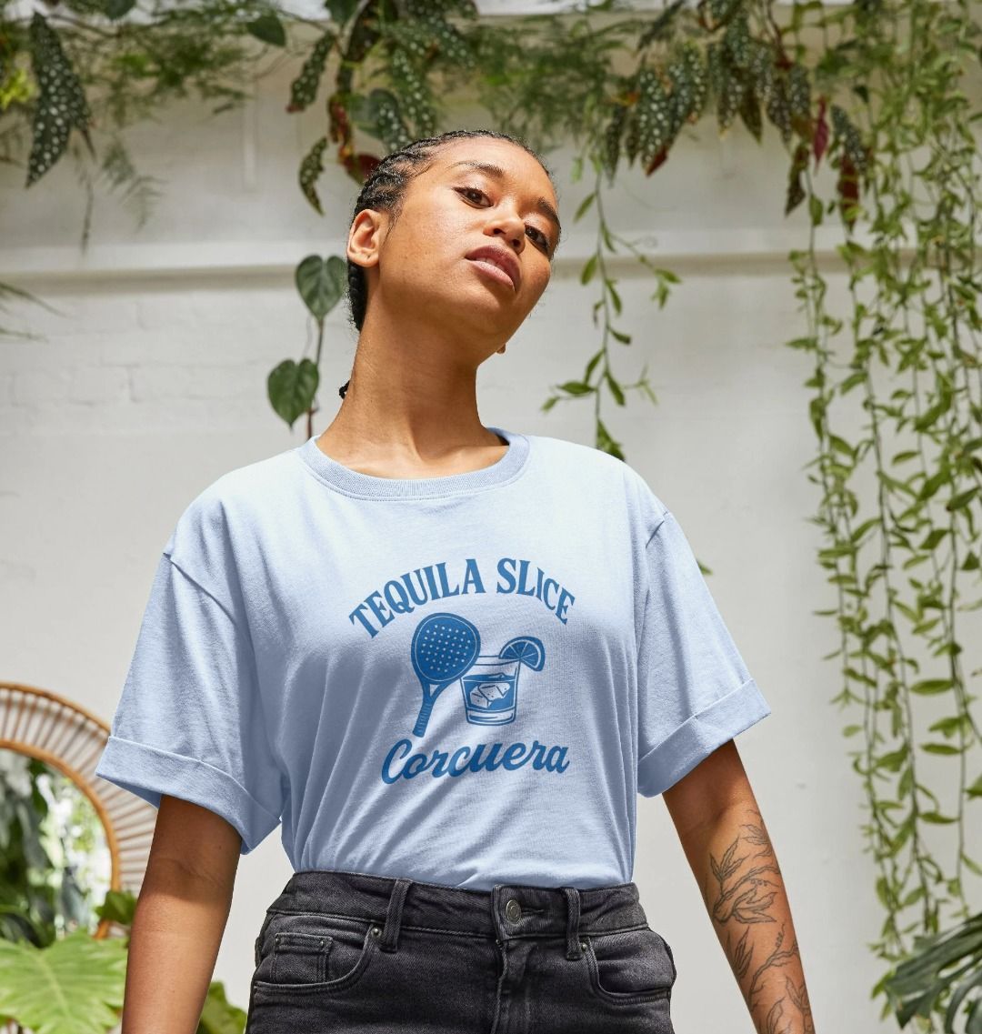 Tequila Slice Women's Boxy T-Shirt by Corcuera Padel Club
