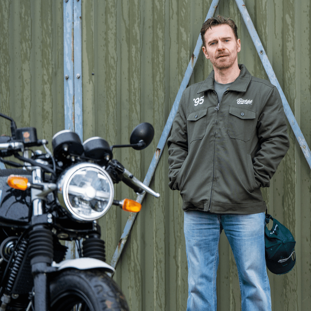 Uggly and Co Since 95' Mechanic Jacket – Green Cotton Canvas Workwear
