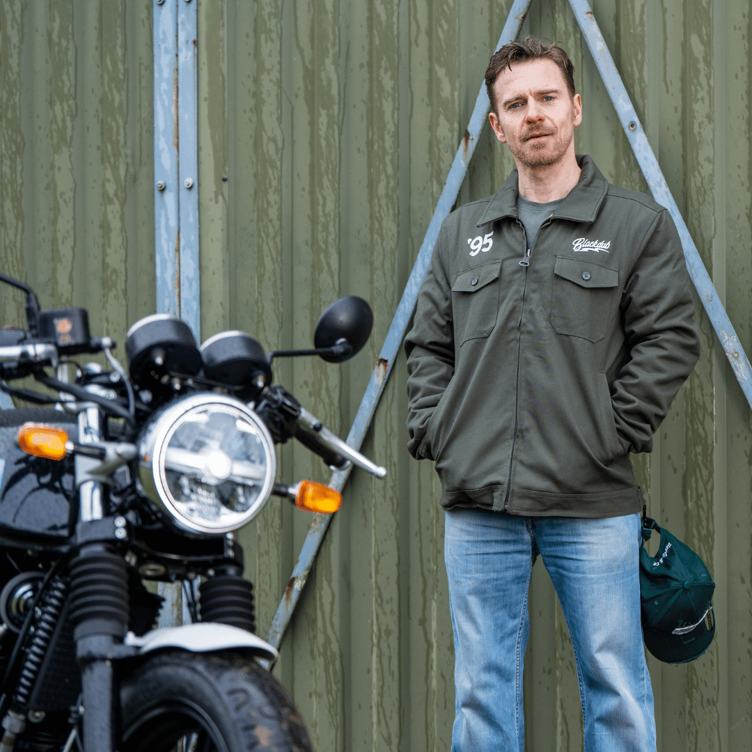 Uggly and Co Since 95' Mechanic Jacket – Green Cotton Canvas Workwear